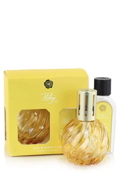 Gold Lamp & Blackcurrant-Cedarwood Gift set