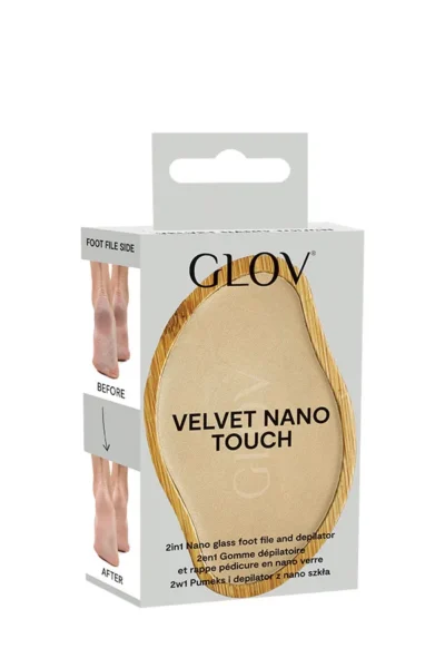 Nano Glass Foot File & Depilator Velvet Nano Touch