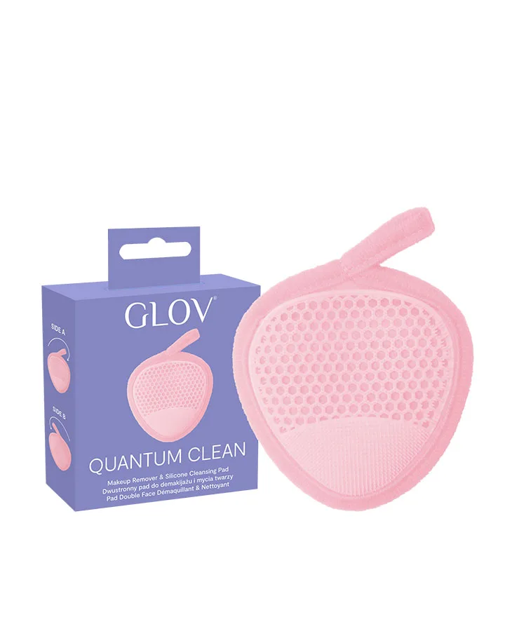 QUANTUM CLEAN FACE Makeup Remover & Silicone Cleansing Pad