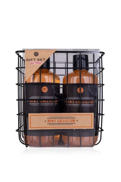 Men's Gift Set - Wire Basket