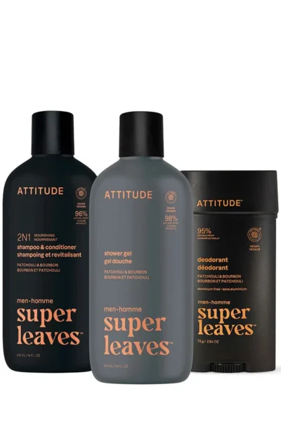 MEN Hair & Body Care Kit - Patchouli & Bourbon