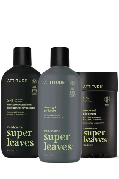 MEN Hair & Body Care Kit - Matcha & Bergamot
