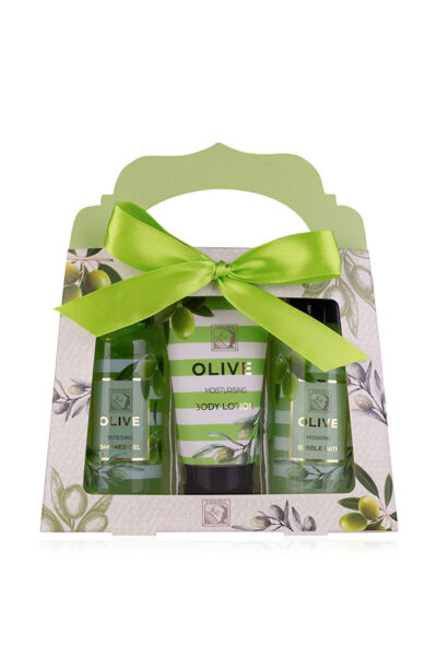 Bath set OLIVE gift box