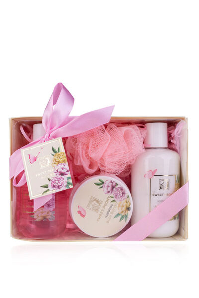 Bath set SWEET PEONY