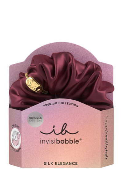 SPRUNCHIE PREMIUM PLUS Silk Bordeaux