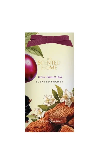 VELVET PLUM & OUD scented sachet