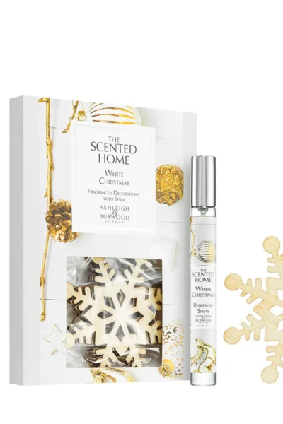 WHITE CHRISTMAS scented wooden flakes